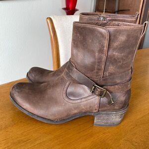 UGG Brown Heeled Boots